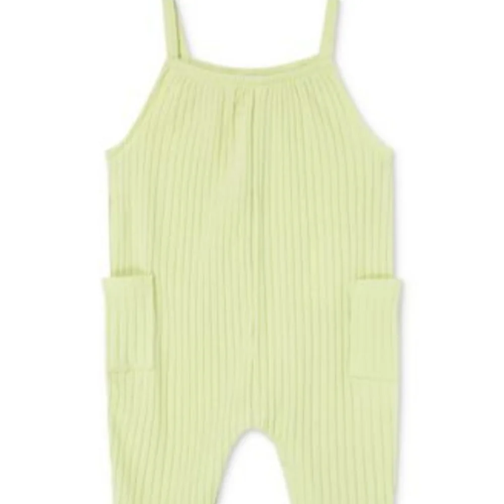Little MeBaby‎ Girls or Boys Safari Green Jumpsuit